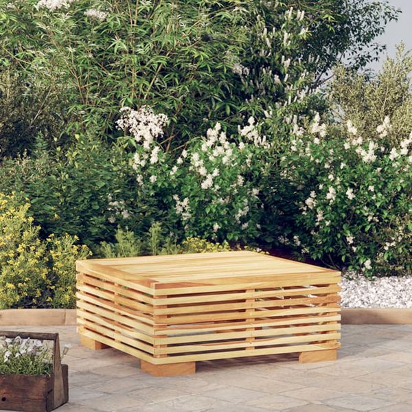 vidaXL Záhradný konferenčný stolík 69,5x69,5x31 cm masívne teak