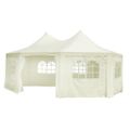 vidaXL | Záhradný stan | Krémová 6 x 4.5 x 3 m látka