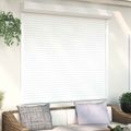 vidaXL Rolety Biely 160 x 150 cm Hliník a polyuretán