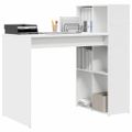 vidaXL Stôl Biela Kompozitné drevo 108 x 55 x 103.5 cm