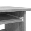 vidaXL Stôl sivý dub sonoma 80x45x74 cm spracované drevo