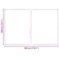 VidaXL Kryt na rastliny s očkami 2x3 m PVC