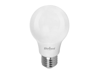Žiarovka LED E27 8,5 W A60 biela teplá REBEL ZAR0551