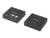 Startech HDMI over CAT6 Extender s 4-portovým USB hubom - Remote HDMI over CAT5 or CAT6 - 165 ft (50m) - 1080p (ST121USBHD) - Video/audio/infračervený/USB extendér - cez CAT 6 - až 50 m