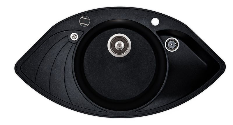 Aquasanita - Helika Papillon 945.10ER Black metallic