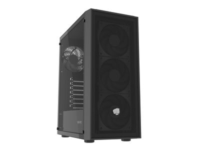 PC skriňa Fury SHOBO SH8, Midi Tower, Čierna