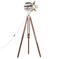 vidaXL Lampa na statíve, mangový masív 180 cm