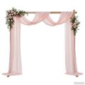 vidaXL Svadobný oblúk Svetlohnedá 225 x 95 x 226 cm Borovicový masív