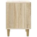 vidaXL Nočný stolík Dub sonoma 43 x 34,5 x 48 cm Kompozitné drevo