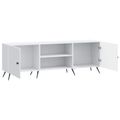 vidaXL TV skrinka 150 x 31 x 50 cm Biela Kompozitné drevo