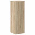 vidaXL Stojan na rastliny dub sonoma 33x33x100 cm kompozitné drevo