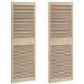 vidaXL Skříňové dvere s dverami 2 ks Prírodná 170 x 2,1 x 59,5 cm