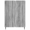vidaXL Servírovacia skriňa Sivá sonoma 66 x 34,5 x 92 cm