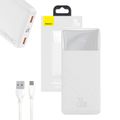 Powerbanka Baseus Bipow 10000 mAh, 20 W (biela)