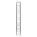 vidaXL Oblúkový gabionový kôš 400x30x220/240 cm pozinkované železo