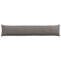 vidaXL Vankúše na pohovku 2 pcs Svetlosivá 200 x 40 cm