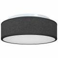 vidaXL Stropná lampa so bodmi Čierna 38 x 38 x 13,5 cm látka