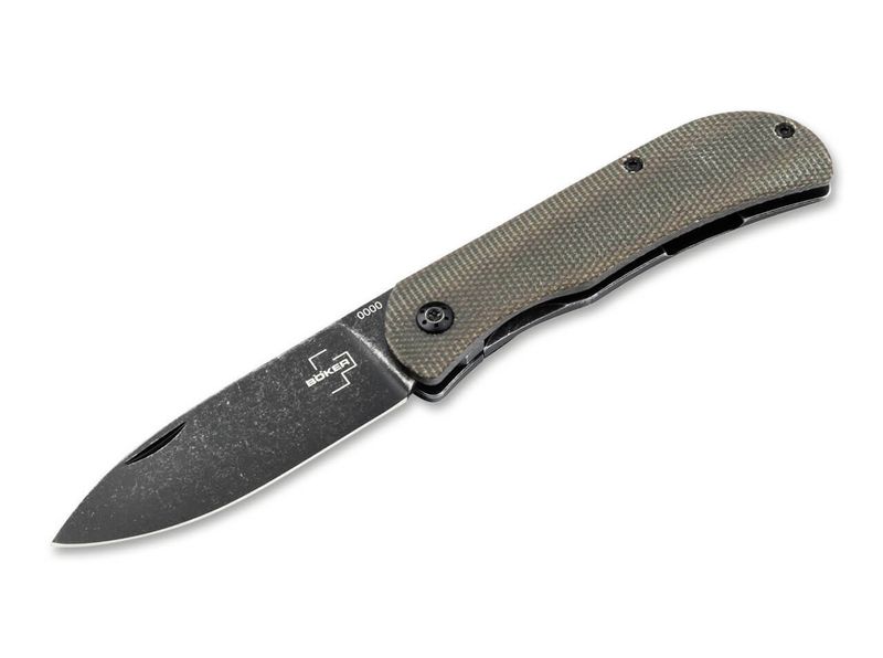 Böker Plus 01BO367 Exskelibur II Framelock Micarta vreckový nôž 7,1cm, zelená
