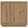 vidaXL Servírovacia skriňa Remeselný dub 80 x 40 x 75 cm