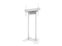 Upevňovací komponent (floor plate) - fixný - oceľ - biela - upevniteľný na stojan - pre Neomounts FL55-875WH1, WL55-875WH1