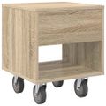 vidaXL Nočný stolík Sonoma dub 40,5 x 40 x 48 cm Kompozitné drevo