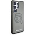 Puzdro Karl Lagerfeld HC IML Rhinestones K Head pre Samsung Galaxy S25 Ultra čierna