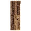 vidaXL Kabinet na práčku s úložiskom Staré drevo 67,5 x 68 x 200 cm