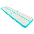 vidaXL Nafukovacia žinenka s pumpou 600x100x20 cm, PVC, zelená