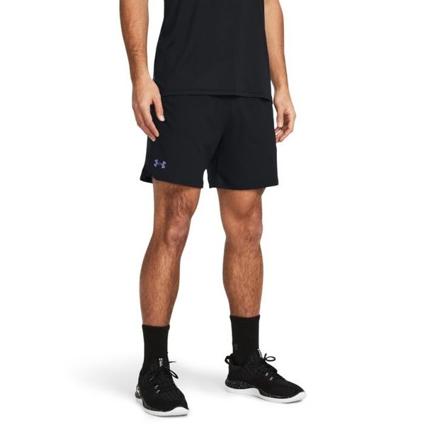 Kraťasy Vanish Woven 6in Shorts Black - Under Armour, veľkosť L, veľkosť oblečenia L