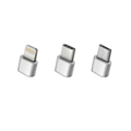 SETTY SC-3W1N01 USB kábel 3v1 (USB, Lightning, USB-C, microUSB), biela (GSM113221)