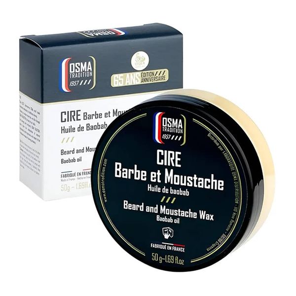 Vosk na bradu a fúzy OSMA Beard & Moustache wax 50 ml