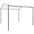 vidaXL Altánok 3x3x2,6 m, biely 180 g/m²