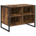vidaXL Skriňa na topánky 60 x 35 x 44 cm Kompozitné drevo Dymová dub