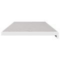 vidaXL Parapetné dosky Mramorová textúra 120 x 40 x 4,5 cm PVC