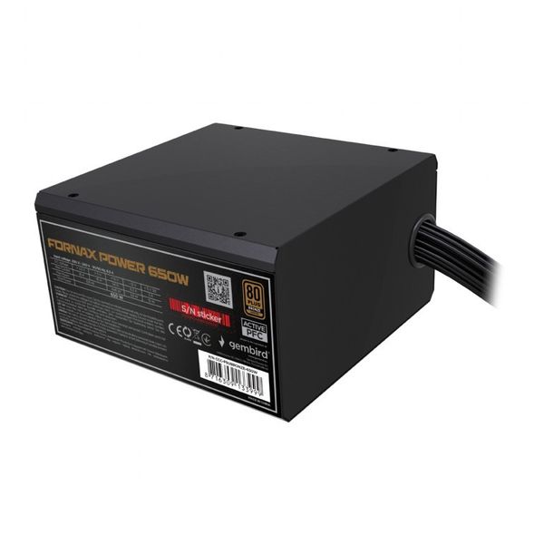 GEMBIRD FX 650W 80+ Bronzia industrial