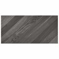 vidaXL Samo-lepiace podlahové dosky Pruh šedý 30,5 x 30,5 cm 20 ks PVC