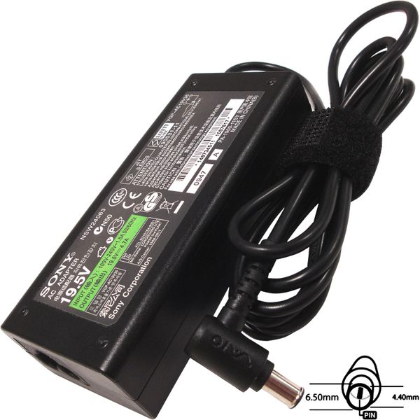 Napájací adaptér 90W, 19,5V 6.5x4.4mm, originál SONY