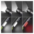 LED nabíjacie ručné kovové svietidlo, 600 lm, 1 200 mAh