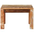 vidaXL Konferenčný stolík 55x55x35 cm masívne recyklované drevo