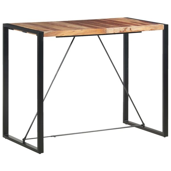 vidaXL Barový stolík 140x70x110 cm masívne akáciaové drevo