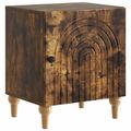 vidaXL Nočný stolík 2 ks Dymový dub 43 x 34,5 x 50 cm Kompozitné drevo