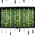 vidaXL Stolný futbal, oceľ 60 kg 140x74,5x87,5 cm, čierny