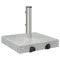 vidaXL Základňa pre slnečník Sivá 41 x 41 x 37 cm Granite