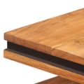 vidaXL Konferenčný stolík 100x45x33 cm, akáciový masív