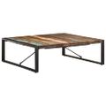vidaXL Konferenčný stolík 120x120x40 cm, recyklovaný masív