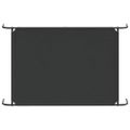 vidaXL Vyvýšená posteľ pre psa čierna 130x80x20 cm Oxford Fabric Steel