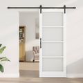 vidaXL Posuvné dvere ORKDAL Biela 83 x 211 cm