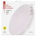 LED prisadené svietidlo TORI, kruhové biele 24W neutrálna b., IP54