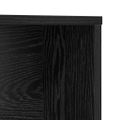 vidaXL Stôl Čierny dub 91 x 50 x 149 cm Kompozitné drevo