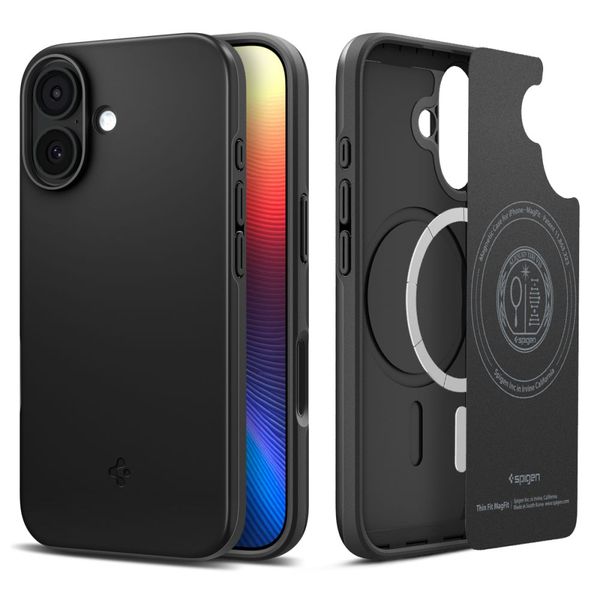 Spigen Thin Fit Mag Magsafe case for iPhone 17 Black